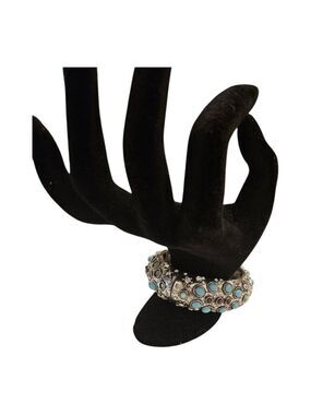 Women's Unbranded Bracelet One Size Silver and Blue